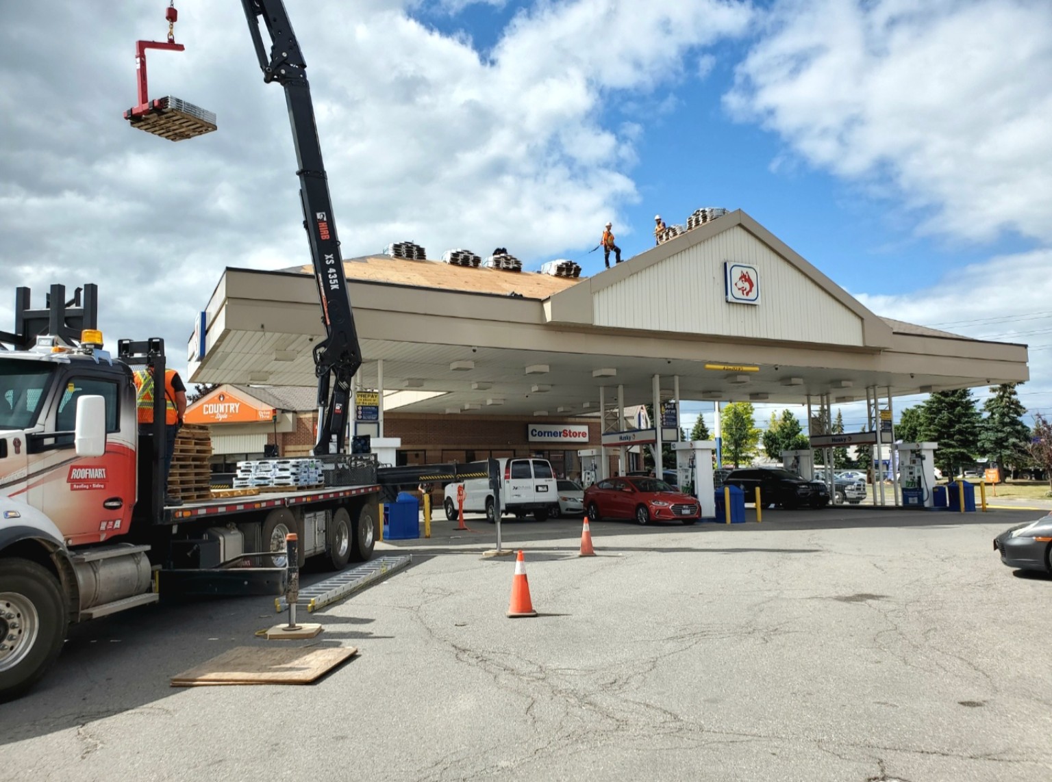 Commercial roofing